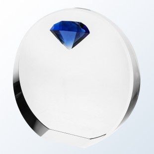 Blue Diamond Circle- Medium