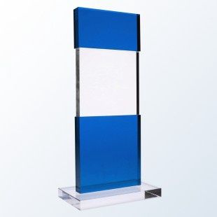 Blue Tiered Post- Large