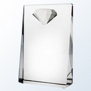 Clear Diamond Wedge