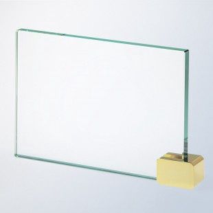 Achievement Award W/ Brass Rectangle Holder