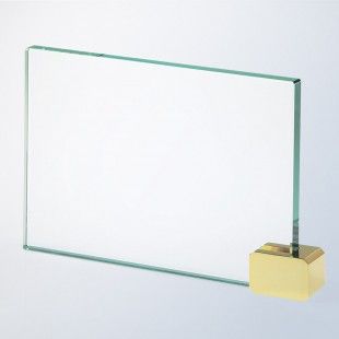 Achievement Award W/ Brass Rectangle Holder