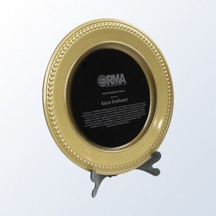 Acrylic Gold Plate