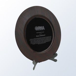 Acrylic Mahogany Plate