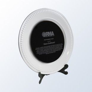 Acrylic White Plate