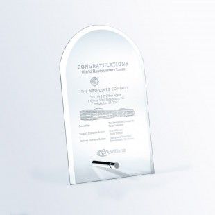 Beveled Arch W/ Aluminum Pole - Small