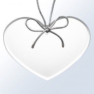 Acrylic Heart Ornament