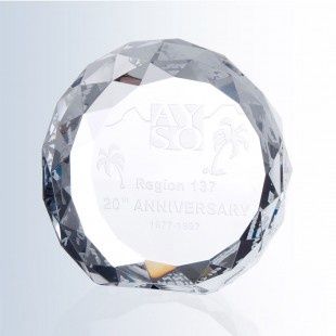 Gem-Cut Circle - Large