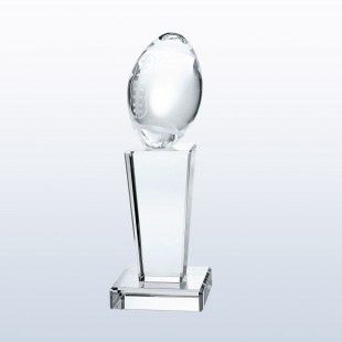 Football On Pedestal - Large