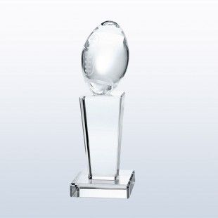 Football On Pedestal - Large