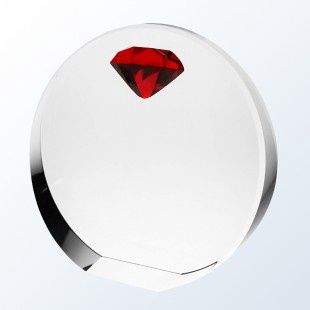 Red Diamond Circle- Large