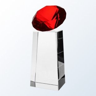 Red Diamond Slant- Large