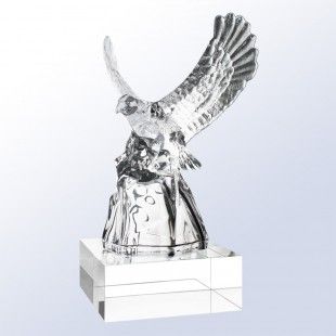 Sprit Eagle Award with Clear Base 5"x5"x10"