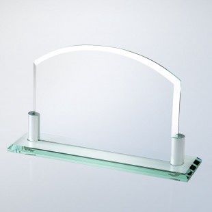 Horizontal Arch W/ Aluminum Holder Base - Small