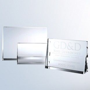 Horizontal Rectangle Plaque - Large