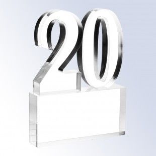 Number 20 size 6-1/2"H