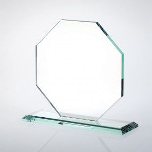 Octagon W/ Slant Edge Base- Small