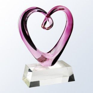 Heart - Clear Base
