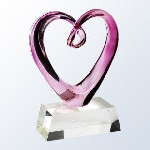Heart - Clear Base
