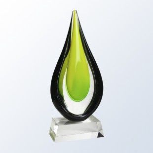 Goldfinch (Small) - Clear Base