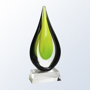 Goldfinch (Small) - Clear Base