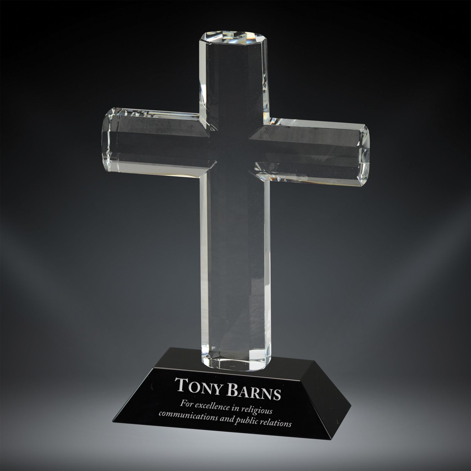 Crystal Cross, Black