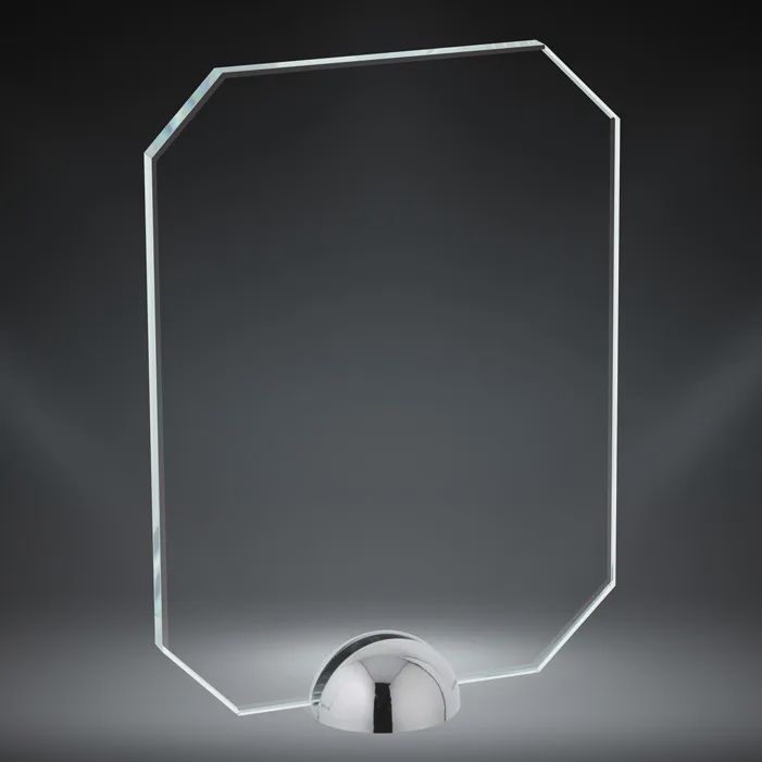 Boxwood Glass with Metal Stand