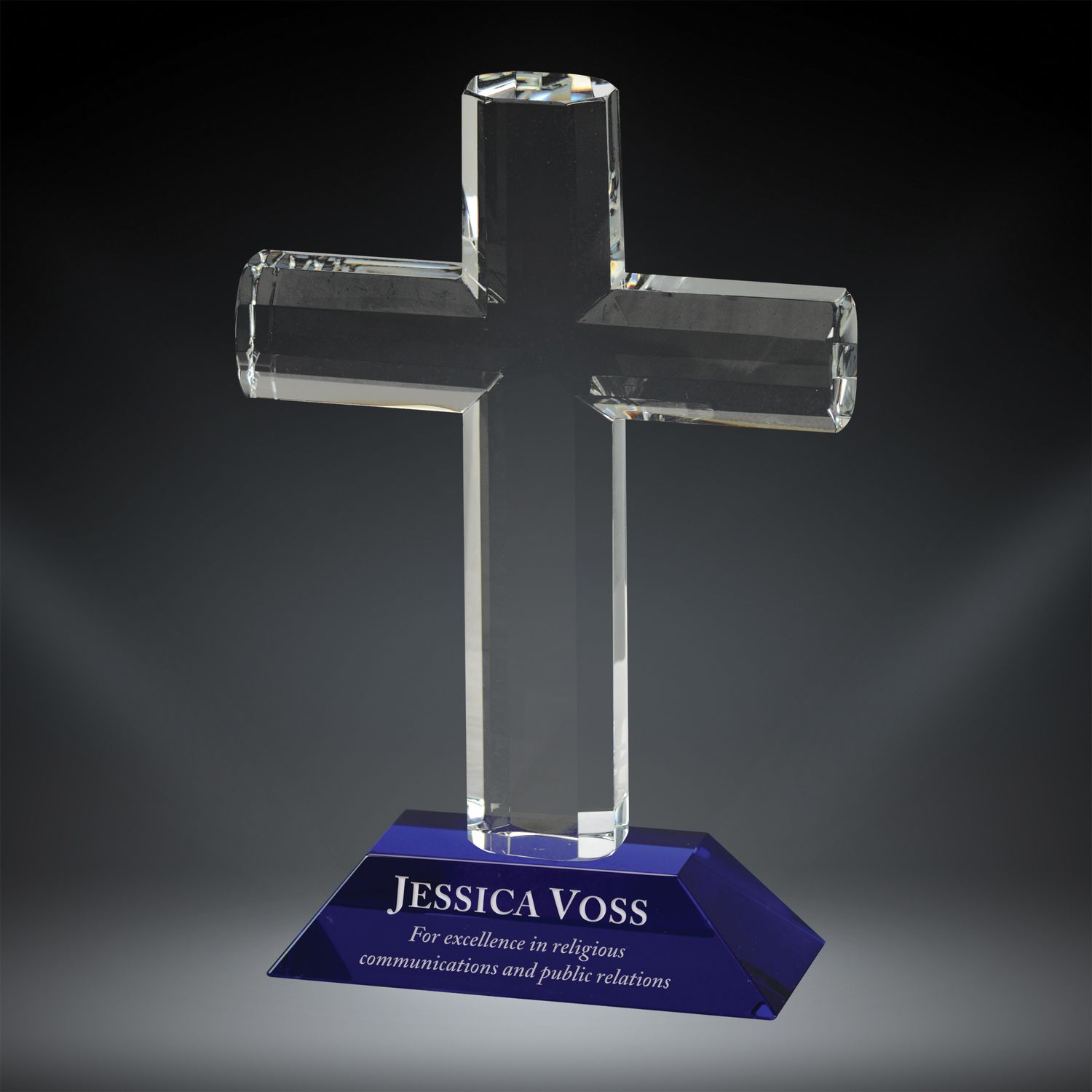 Crystal Cross, Blue