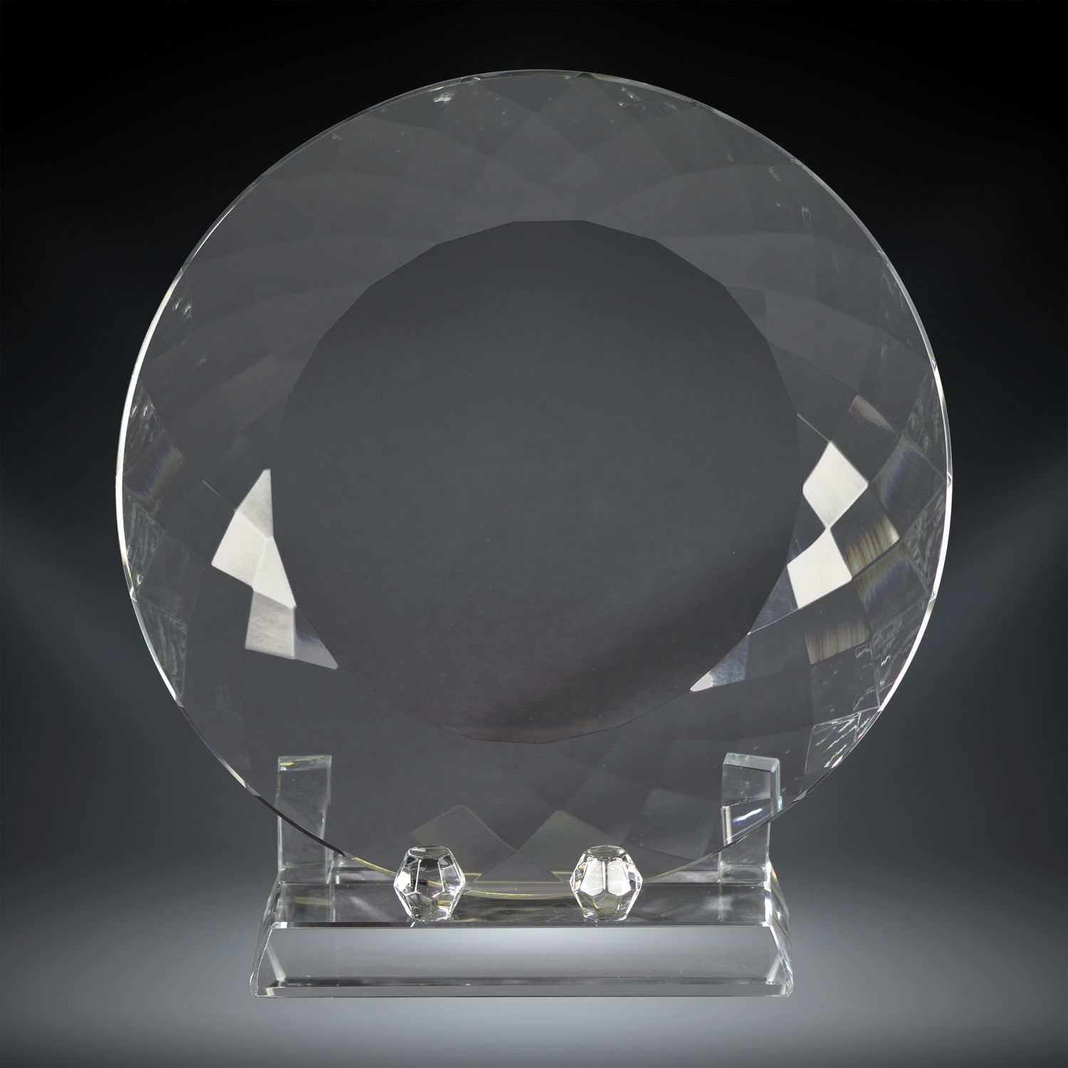 Facet Crystal Plate