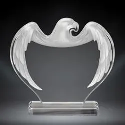 Frosted Eagle Acrylic, Clear
