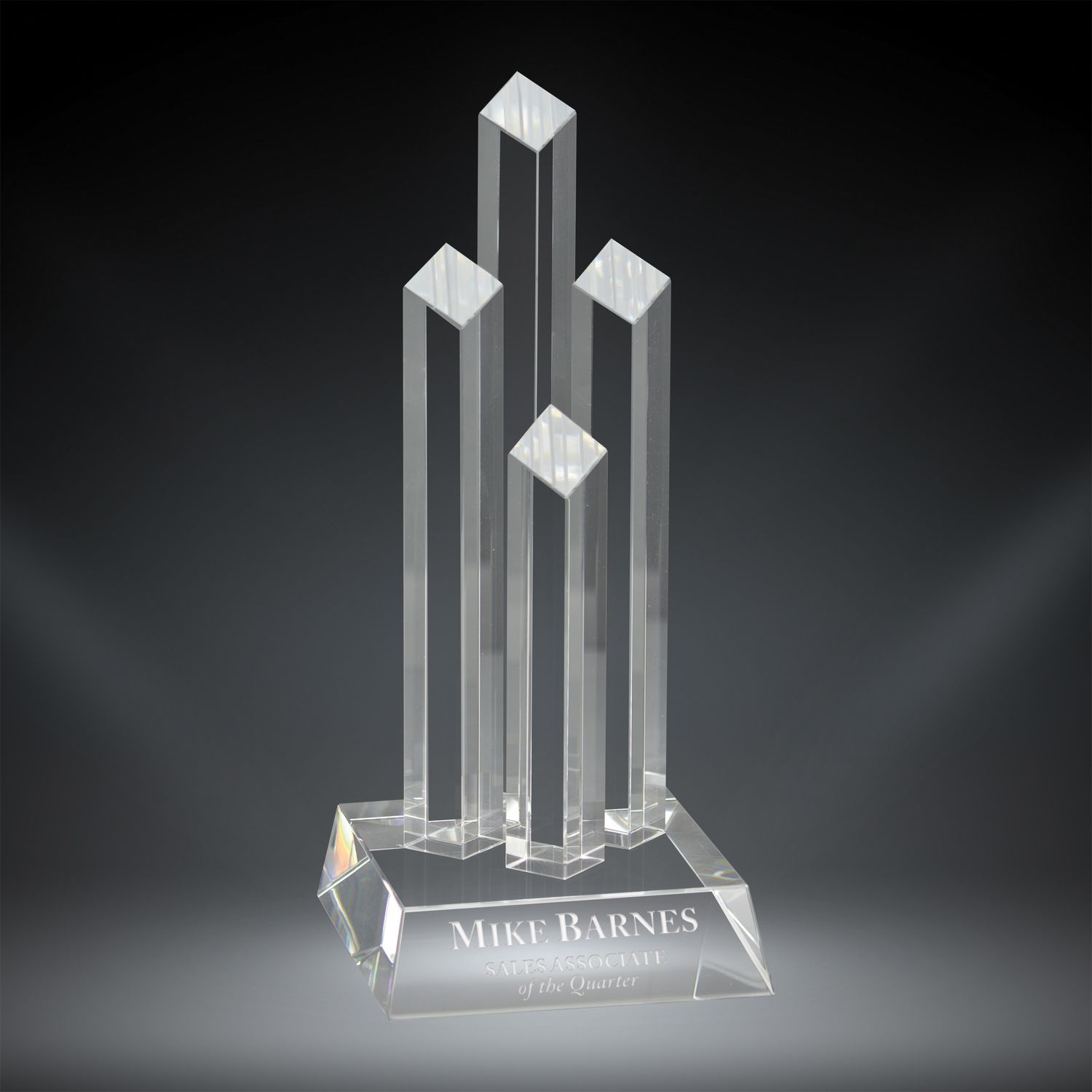 Diamond Tower Crystal, 4 Column