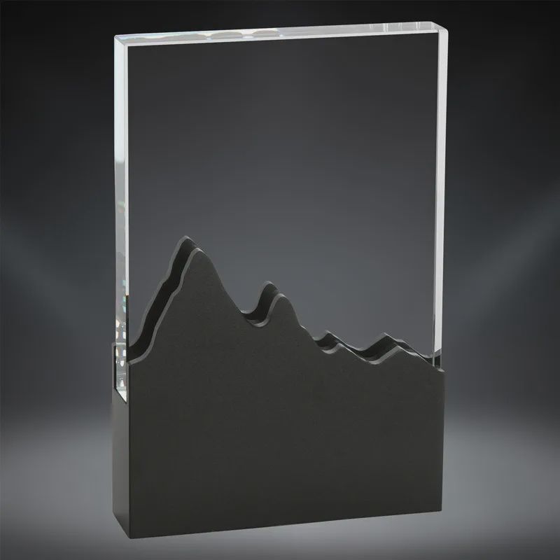 Elevation Glass Award, Black
