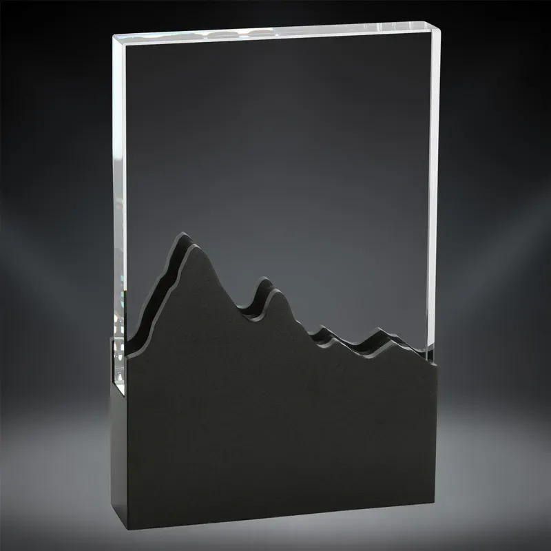 Elevation Glass Award, Black