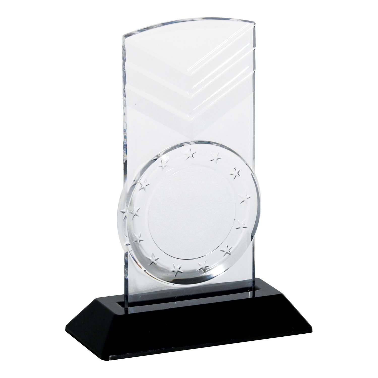 Krystal Victory 2" Holder, Clear