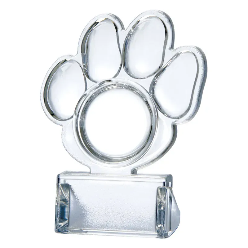 Paw Acrylite 2" Holder, Clear