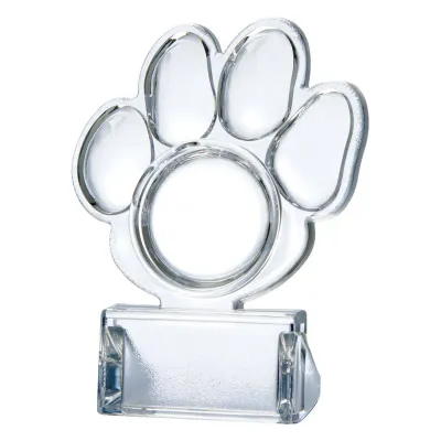 Paw Acrylite 2" Holder, Clear