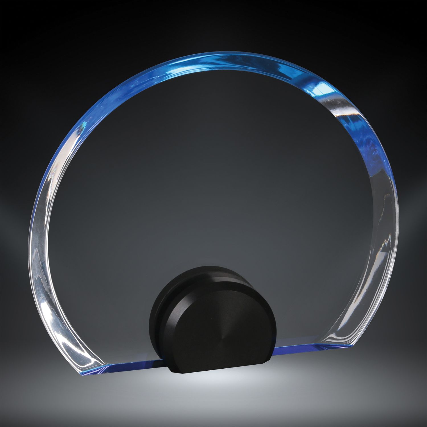 Halo Circle Acrylic, Blue