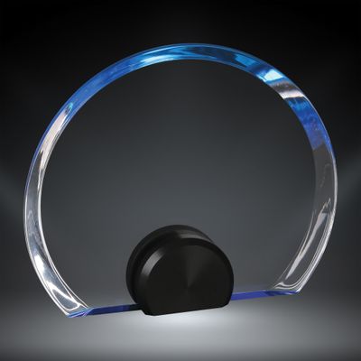 Halo Circle Acrylic, Blue