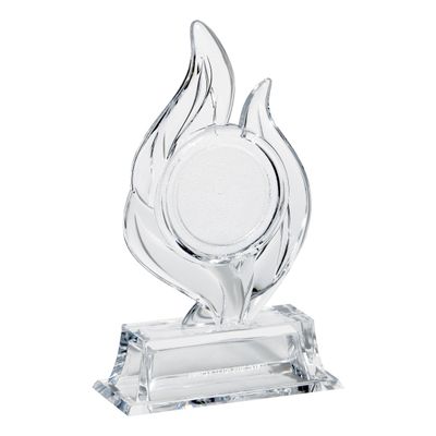 Krystal Flame 2" Holder, Clear