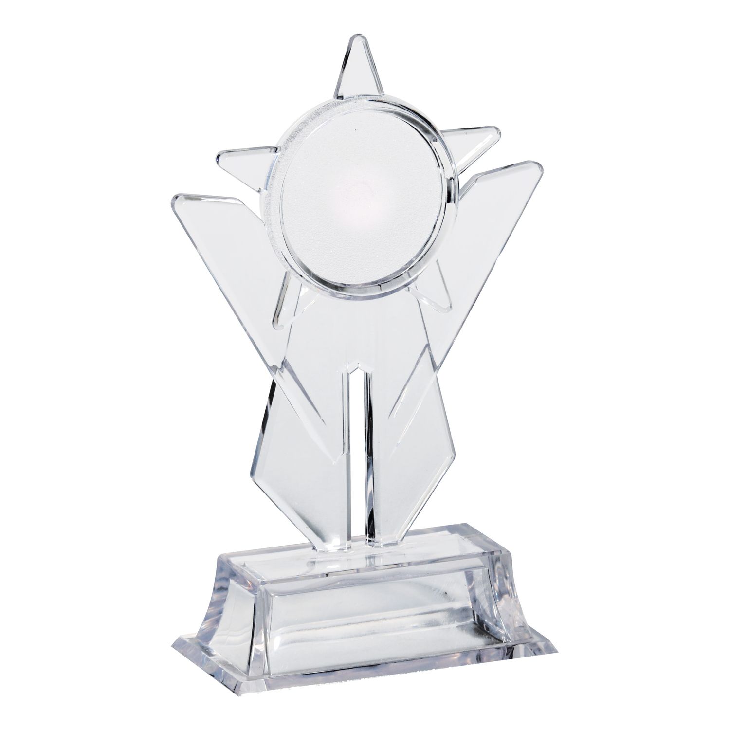 Krystal Sail 2" Holder, Clear
