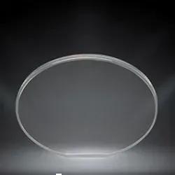 Oval Acrylic, Clear