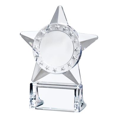 Star Acrylite 2" Holder, Clear
