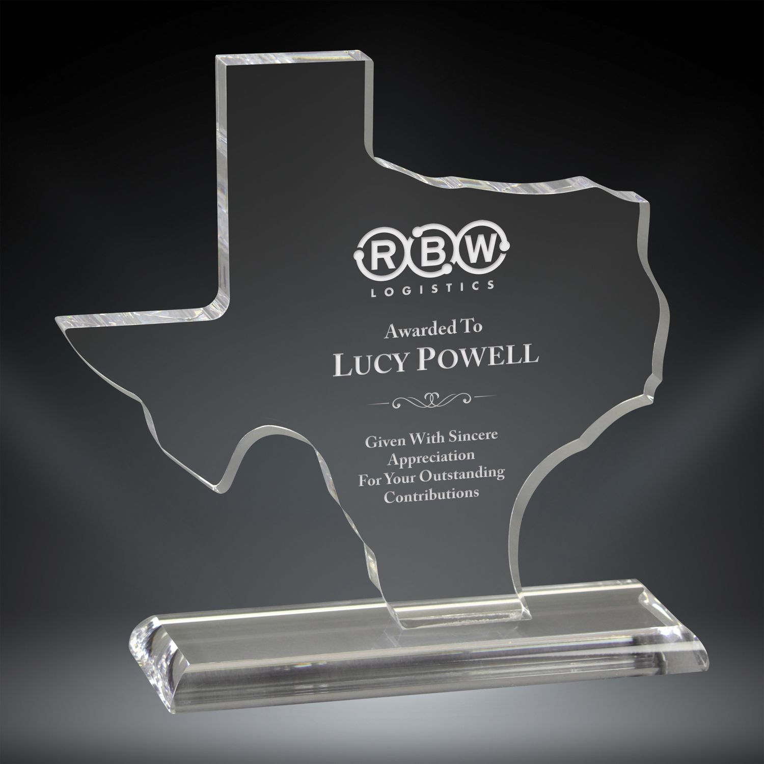 Texas Acrylic, Clear