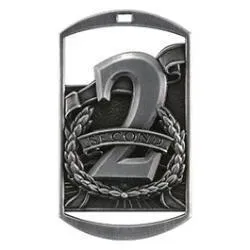 DT Medal, 2nd Place, Silver