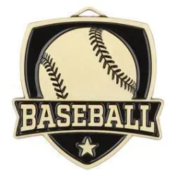 Shield Medal, Baseball, Gold