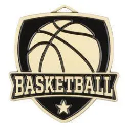 Shield Medal, Basketball, Gold