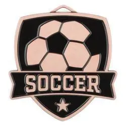 Shield Medal, Soccer, Bronze