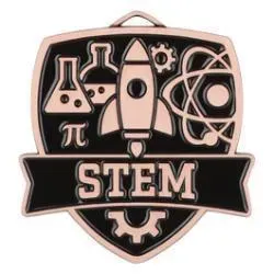 Shield Medal, STEM, Bronze