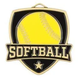 Shield Medal, Softball, Gold