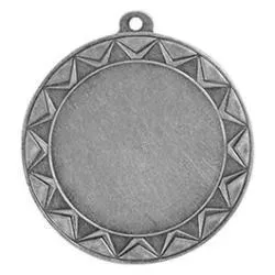 Iron Medal, 2" Holder, Silver
