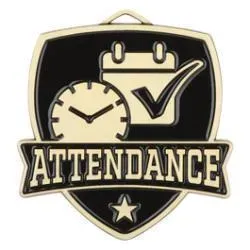 Shield Medal, Attendance, Gold